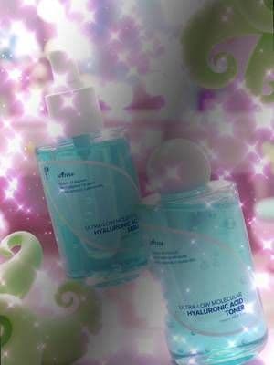 Here is my new face routine with @isntree Ultra Low Molecular Hyaluronic Acid Toner & Ultra Low Molecular Hyaluronic Aci