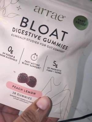Can we talk about that uncomfortable “I only ate one meal, why do I feel six months pregnant?” feeling? 😩🍑🍋 I’ve been trying the Arrae Bloat Digestive Gummies in Peach Lemon, and first of all… they taste amazing. ✨ Second, I love having a convenient way to support my digestive wellness when life gets busy and my eating schedule is all over the place. Because sometimes self-care looks like skincare, and sometimes it looks like taking care of your gut. 💛 If you’ve been looking for an easy addition to your wellness routine, these are definitely worth checking out on TikTok Shop! 🛒✨ #TikTokShopFinds #GutHealthJourney #DigestiveSupport #WellnessRoutine #HealthyHabits