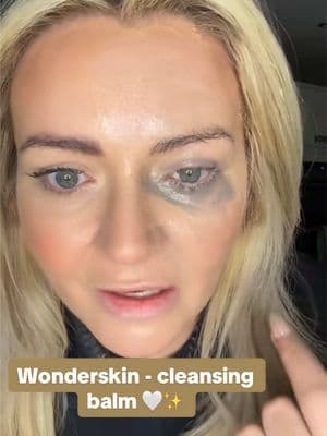@Wonderskin Beyond Clean Melt-It-All Cleansing Balm – One-Step Makeup Remover, Balm-to-Oil Cleanser, Removes Waterproof Makeup & SPF, With Centella & Probiotics, Gentle for All Skin Types #morning #tiktokmademebuyit #dealdrop #skincare #cleanse