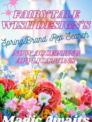 Applications are Officially Open for our Spring 2023 Brand Rep Term 🌷🌼🪻 Find More Info on How to Apply on our Instagram & Raise Your 👋🏻 if You Think You'd be the Perfect Fit! ✨️Magic Awaits✨️ #disney #disneyinspired #disneybrandrep #disneybrandrepsearch #brandrepsearch #brandrep #brandambassador #disneyadult #disneyadults #disneykids #disneyfyp #disneyforyou #disneytok #distokfam #disneytiktok #disneytoks #disneycommunity #disneycreator #disneycreators