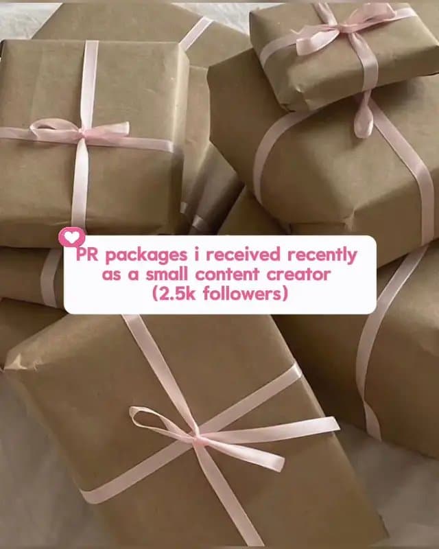 Pr packages i received recently as a small content creator with only 2k followers ✨️ #prpackage #unboxing #ugc #yesstyle #medicube