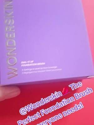 The only brush you need for perfect coverage @Wonderskin 💋 Say goodbye to cakey makeup! The Wonderskin Dial-It-Up Foundation Brush has 3 settings so you can customize your coverage perfectly every single time. It is a total game changer for your makeup routine. Grab yours here! #tiktokmademebuyIt #tiktokshop #makeupbrushes #makeup #trending