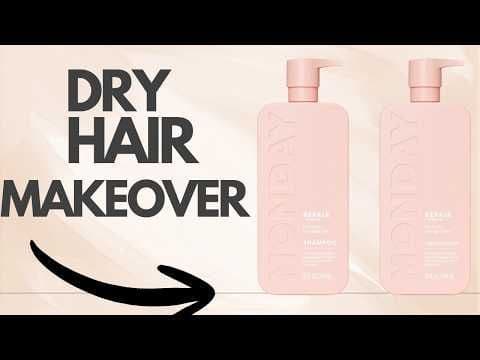 Dry Hair? Try MONDAY Repair Shampoo, Softer, Shiner Hair