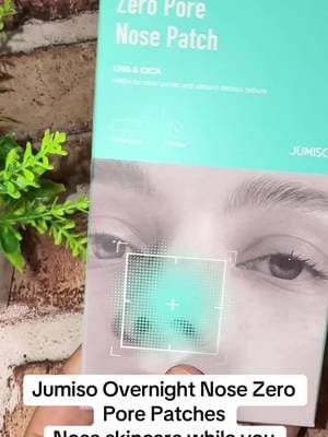 Jumiso Overnight Nose Zero Pore Patches use hydrocolloid technology to help absorb excess oil and surface impurities while you rest. A targeted addition to your nighttime skincare routine! 💚 #Jumiso #NosePatches #PoreCare #KoreanSkincare #TikTokShop