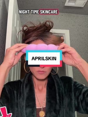 @APRILSKIN USA my nighttime skin care routine #TikTokShopFallForYouDeals #TikTokCreatorPics #KoreanSkinCare#APRILSKIN #CompleteSkinCareBundle