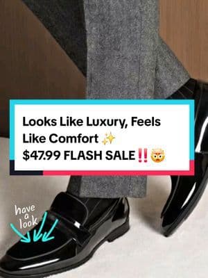 You don't need to spend hundreds to look like money 💸 Bruno Marc Loafers got your feet covered—luxury style, plush comfort, and arch support, all-day long 🤌🏾 Just $47.99 TODAY ONLY + FREE shipping—grab them before they're gone! 🏃🏾♂️💨 ... #fyp #abbydames #mensfashion #mensstyle #luxuryonabudget #comfortshoes #stylehack #affordablestyle #shoegame #dressshoes #FunInTheSun #TikTokShopSummerTurnUp #Dealsforyoudays #superbrandday #IfYouKnowYouKnow #TikTokShopMemorialDay #TikTokShopRestock #tiktokshopcreatorpicks #Austininfluencer #Austincreator #Texasinfluencer #Texascreator #UGC #TikTokpartner #blacktiktok #classy #dandyism