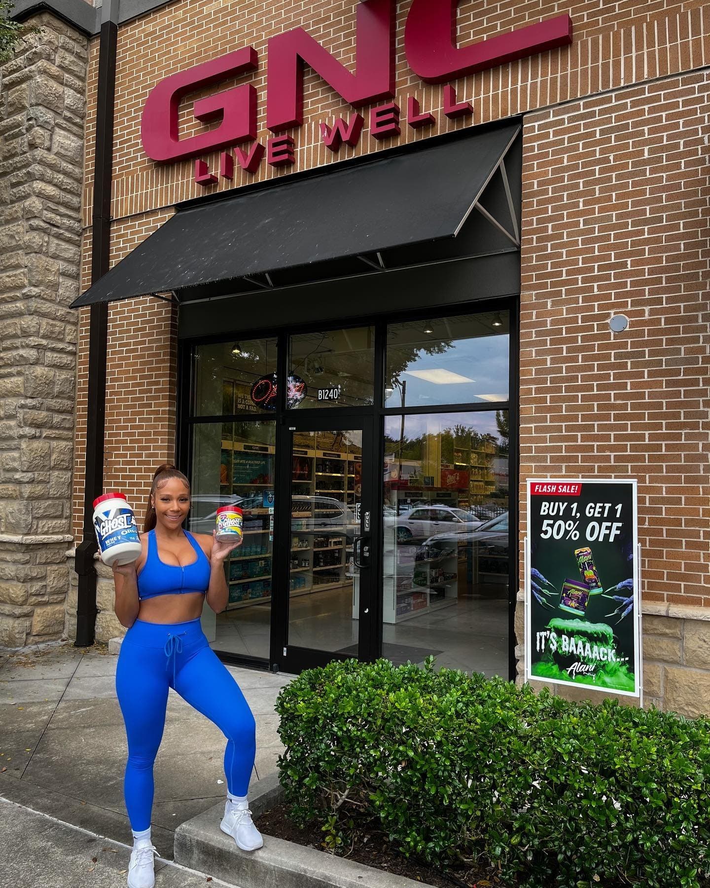 I feel like a kid in the candy store when I shop at GNC. I got some new goodies, I’m super excited to try my new Ghost O