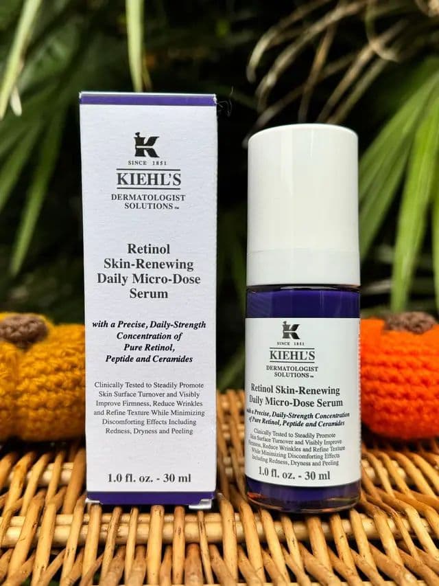 Trying the Kiehl’s Retinol Skin-Renewing Daily Micro-Dose Serum for the first time and I’m impressed. The texture feels smooth, absorbs fast, and is gentle enough for daily use. Excited to see how it fits into my routine and what results it brings. @Kiehlsuki #AD #kiehls #skincare #lorealistaruk #KiehlsRetinolRookie
