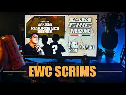 Esports World Cup APAC Finals on Saturday | WARZONE INDIA | Call of Duty #ewc