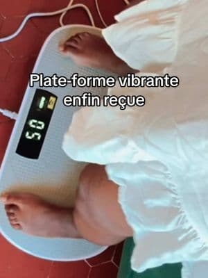 Yeah ! Je suis trop heureuse d’avoir reçue la plate-forme vibrante 😍 #tiktokshop #plateformevibrante #merach
