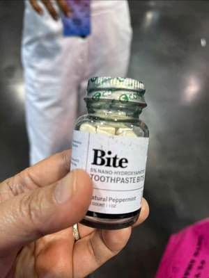 Amazing tooth paste innovation from @Bite Toothpaste Happening 10/7-10/8 2026 at YFCON Anaheim, CA 2026 #yfcon2026anaheim #bite #toothpastetablets #inesweathersreels #tiktokshop