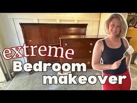 Revitalizing Old Furniture into a STUNNING Luxury Bedroom Set