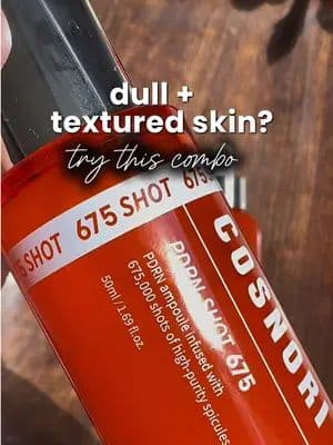 if your skin feels dull and textured… this combo might surprise you that slight tingle? totally normal 😅 use my YesStyle code HRWD0402STD at checkout 💗 #ad linked on my amazon storefront in bio #kbeauty #skincaretips #glowyskin #ugccreator @YesStyle @코스노리 @COSNORI