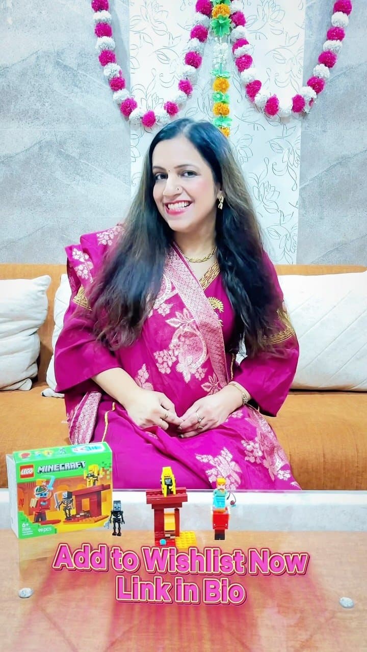 #Ad Diwali celebrations just got a creative upgrade! Building LEGO sets is easily my favorite way to bring festive vibes