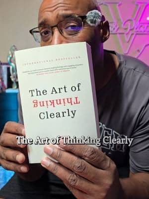 Time to start thinking clearly! @HarperCollins #rushready2025 #dealforyoudays #tiktokshopcreatorpicks #rolfdobelli #thinkclearly