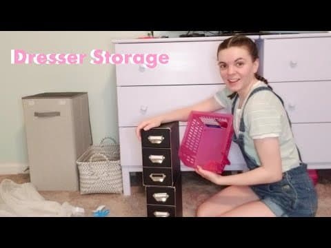 Organizing My Dresser