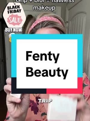 This primer duo is INCREDIBLE! Grip Trip hydrates & grips makeup, Invisi-Matte blurs pores & controls oil! Use together or separately for custom results. My makeup stays flawless ALL DAY! Rihanna knows what’s up 💎✨@Fenty Beauty #beauty #rhianna #bfcm #tiktokshopblackfriday #tiktokshopcybermonday