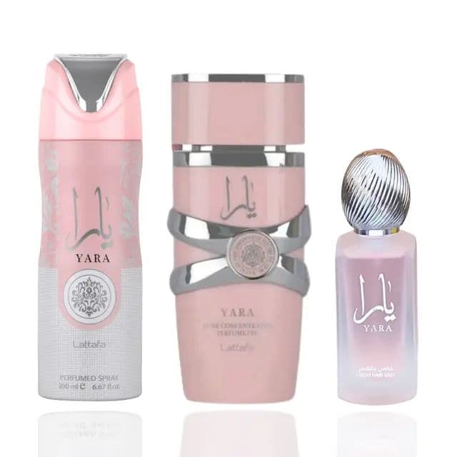 One scent, three ways to glow.
Meet the Lattafa Yara Self Care Kit: the floral-amber perfume that turns every moment into a soft, luxurious vibe. Start with the long-lasting EDP, stay confident with the matching deodorant, and finish with a delicate hair mist that hugs your hair in fragrance.
Perfect for gifting or treating yourself when you want your whole routine to feel a little extra. Ready to upgrade your everyday scent ritual? #weeklydeals #payday #RushReady #tiktokshopsummersale #LattafaYara #fragranceset #selfcarekit #perfumelover #giftideas