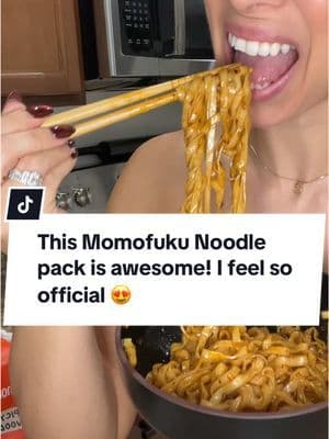 First of all, I love the spicy soy noodles and some chili crisp but add in a chili crisp spoon and some chopsticks and this is the coolest pack from #Momofuku lol #snacktok #noodles #ramen #mukbang #chilicrisp #ramenhacks #slurpnoodles #foodie #trendingfood #viralfood #fashionlookbook #spotlightfinds #newyearnewaura #tiktokshopcreatorpicks #mademyyear #ttslevelup #ttsdelightnow #GiftGuide #TikTokShopLoveAtFirstFind #seasonalgems #lovelanguage #tiktokshopjumpstartsale