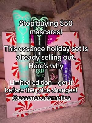 Lash Princess holiday set & The math is mathing! 📈 4 full-size favorites in one holiday set. This is basically a cheat