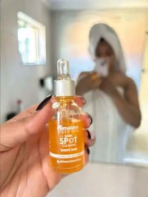 7 days, one new skincare routine & I’m already seeing a difference 👀✨ My nighttime non-negotiable? The Himalaya Turmeric Dark Spot Clearing Face Serum 💛 I’m definitely keeping this one in my routine! Click the link in my bio to try the Himalaya Turmeric Dark Spot Clearing Range now, and get 30% off! Discount available from 30 July - 16 August! @Himalaya Wellness South Africa #BeSureWithYourSkin #HimalayaTurmeric #gifted