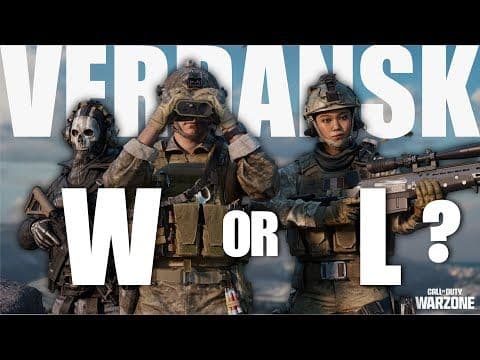 Are you HAPPY with VERDANSK? Warzone India squad up!