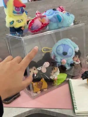vean que bonita caja para guardar mis muñecos coleccionables #coleccionable #labubu #muñecos #tiktokshop #hirono
