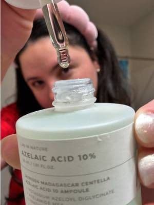 1/10 probando Ácido azelaico de @SKIN1004 US #skin1004 #koreanskincare #azelaicacid #acneproneskin #tiktokshopcreatorpicks