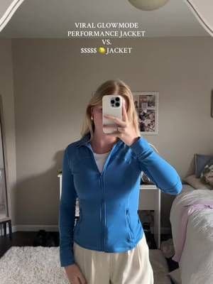 why are we still spending so much money on name brand clothes when we can get something SO similar from @Glowmode !? #CapCut #glowmode @Glowmode #glowmodereview #athleticjacket #tiktokshopfinds #amazonfinds #wisconsininfluencer #activewear #activewearforwomen
