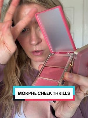 I love how these blend, now I just need to decide on colour and placement #morphe #morpheblush #afforablemakeup #blush #tiktokshopcreatorpicks
