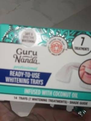 An easy little upgrade for your smile routine. 😁✨ Seven ready-to-use whitening trays in one box! #TikTokShop #GuruNanda #WhiteningTrays #SmileCare #OralCare