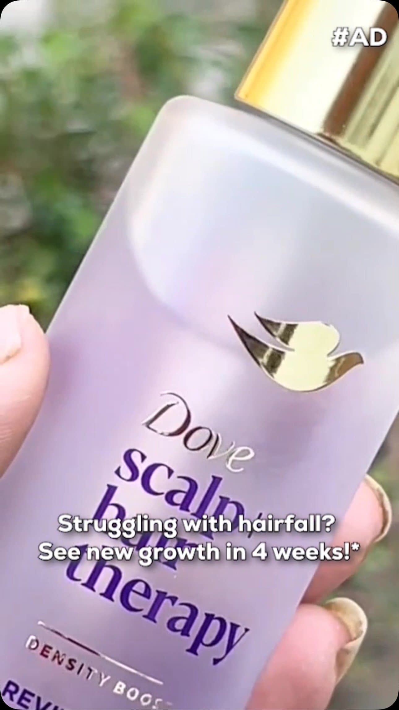 #AD
Unlock your hair growth potential! 💙Try the new Dove Scalp + Hair Therapy Serum
and experience visible new growth i