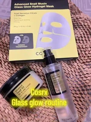 cosrx glass glowy hydration routine for winters❤️Stylekorean discount code: HAMZAYAN1711 #StyleKoreanAwardDEC @STYLEKOREAN @COSRX Official #stylekorean #hydratedskin #glowyskin