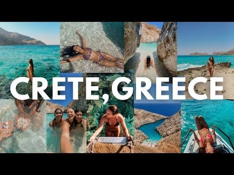 Crete, Greece | STEAL My 9 Day Itinerary 🇬🇷⛵️💦🌺🍷