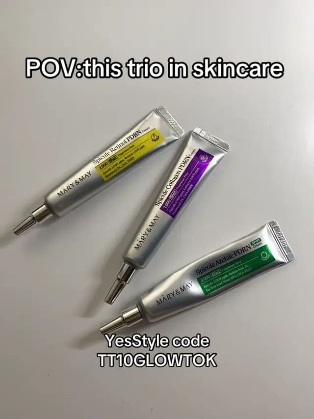 @Mary&May Official X @YesStyle (brand campaign | unpaid Ad) -5% off for your next order on YesStyle with code TT10GLOWTOK 💚🤗 #skincare #fyp #yesstyleinfluencer #marynmay #yesstyle
