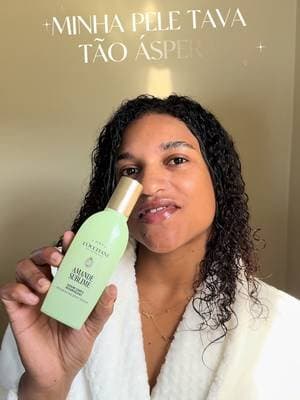 Pele do corpo áspera? Esse sérum da @LOCCITANE me salvou 🧴✨ #gifted