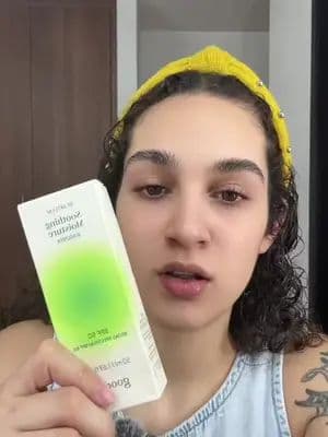 Probando el protector de Goodal @YesStyle @YesStyleInfluencers #yesstyle #publicidad #protectorsolar #skincare #recomendaciones