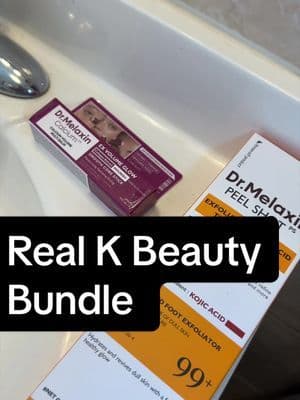 Dr Melaxin full blowout skincare kit bundle. Do not miss out on this great deal! #kbeauty #drmelaxin #drmelaxinpeelshot #tiktokshop #luxury @Dr.Melaxin