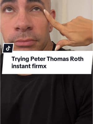 🤣 my hisband was my test subject 🤩 #peterthomasroth #peterthomasrothinstantfirmeye #tiktokshopblackfriday #tiktokshopcybermonday #creatorboostcamp #giftguide #ttsdelight #TopTierNovember #spotlightfinds