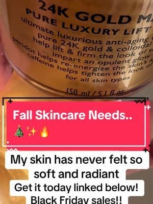 Reveal Timeless Beauty with @Peter Thomas Roth Labs 24K Gold Mask! ✨ #giftguide #giftguideforher #ttsdelight #blackfridayearlydeals #blackfridaydeals #spotlightfinds #blackfriday #tiktokshopblackfriday #TikTokShopCyberMonday
#TTSTakeover #blackfriday #cybermonday #christmasgift #christmasgiftideas #stockingstuffer #stockingstufferideas #musthave #falldealsforyou #superbrandday #seasonalessentials #gifted #tiktokshopholidayhaul #tiktokshopholidaydeals #tiktokshopgiftideas2024 #ttstastemakers #tastemakerslaunch