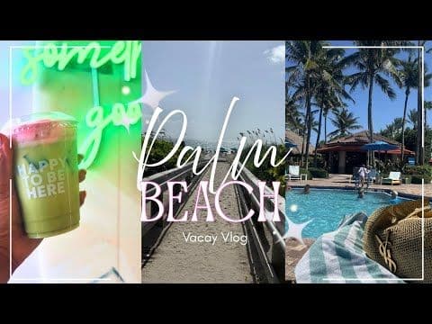 Living the Coastal Life in West Palm Beach 🥂🌊 Oceanfront Resort + Family Fun + My Cava 🍲deets