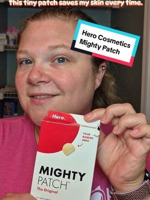 Woke up with an unexpected breakout? 😩 The @Hero Cosmetics Mighty Patch is one of my favorite overnight hydrocolloid acne patches for helping absorb gunk, protect blemishes from picking, and make breakouts look less angry by morning. ✨ If you're building a skincare routine that actually works, these pimple patches are an easy addition for those surprise blemishes before work, school, vacations, or special events. 💛 Great for: ✔️ Overnight blemish care ✔️ Hydrocolloid acne patches ✔️ Whiteheads ✔️ Picking prevention ✔️ Easy skincare routine ✔️ Travel skincare essentials #skincare #selfcareroutine #beauty #wellness #tiktokshopbacktoschool