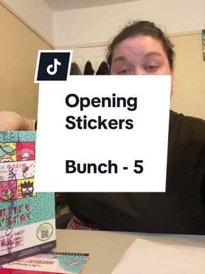Opening Sticker Packs - Bunch 5 #tiktokmademebuyit #springdeals #sanrio #openingstickerpacks #hellokittystickerbook