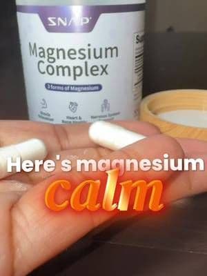 SNAP magnesium complex helped me finally relax and reset 😩✨ #tiktokshop #tiktokmademebuyit #magnesiumbenefits #stressrelief #wellnesssupport