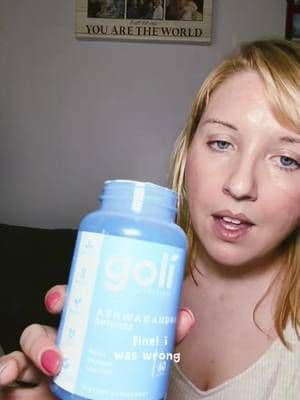 I thought these were overhyped but I get it now this is just so much easier to stay consistent with #goli #ashwagandha #wellnessroutine #tiktokshop #golisuperbrandday