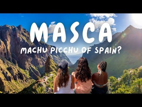 I went to see the Machu Picchu of Spain | MASCA, Los Gigantes + Medano Vlog