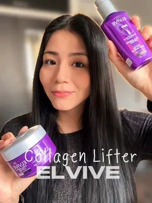 Mi nueva rutina para un cabello con más estructura 💁🏻♀️ Estoy amando la Mascarilla de Rescate Capilar y la Loción Termoprotectora de L'Oréal Paris Elvive Collagen Lifter. Juntas dejan mi cabello con más estructura y cuerpo, además de suavidad, hidratación y brillo ✨ #LorealParisHairCare #PelazoConElvive #Publicidad #PelazoConForMe @For_Me @L’Oréal Paris
