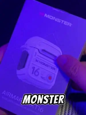 Auriculares Monster. #Monsteraudio #Xkt16 #Monster #kikebarron #VamosTiktokShop #TiktokShopHotSaleMx #ShopToker #techtok #Tech