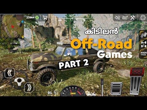Top 5 Off-road Games | android | jinsha tech and gaming| malayalam |
