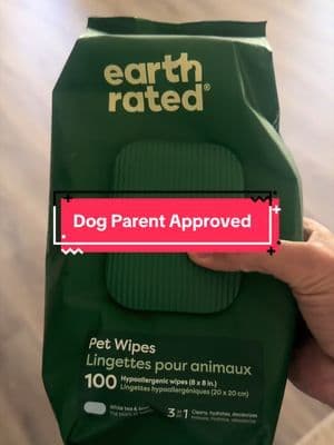 Check out @earthrated wipes for your dog grooming needs! #tiktokshopstockup #earthrateddogmom #dogparentessential #dogmomlife #pug